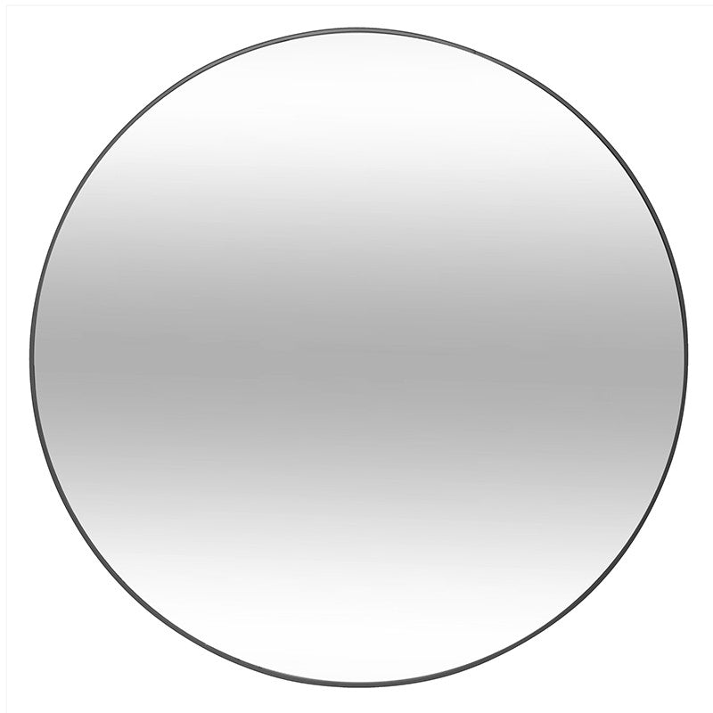 Miroir Rond D110 Alice Noir Atmosphera