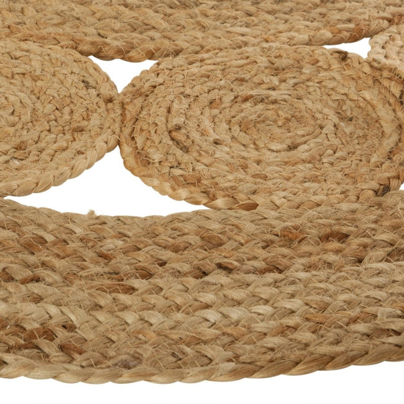 Tapis Rond Ajouré En Jute Atmosphera