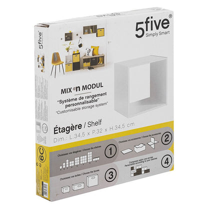  Etagère 1 Case Mix Blanc 5Five