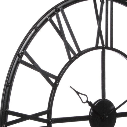  Horloge Chiffres Romains Vintage 70 Cm Noir Atmosphera