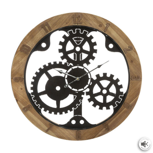  Horloge D58 Mécanisme Bois Et Métal Atmosphera