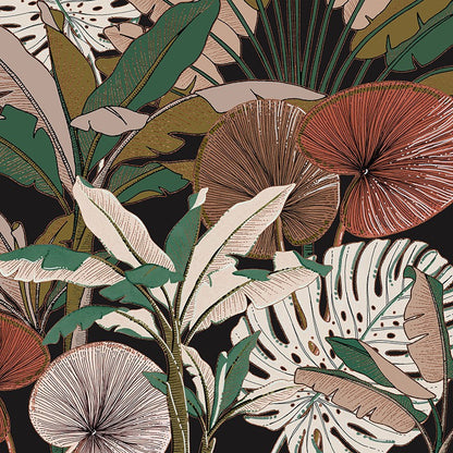  Parure De Lit Forêt Vert Et Motifs 240x220 Atmosphera