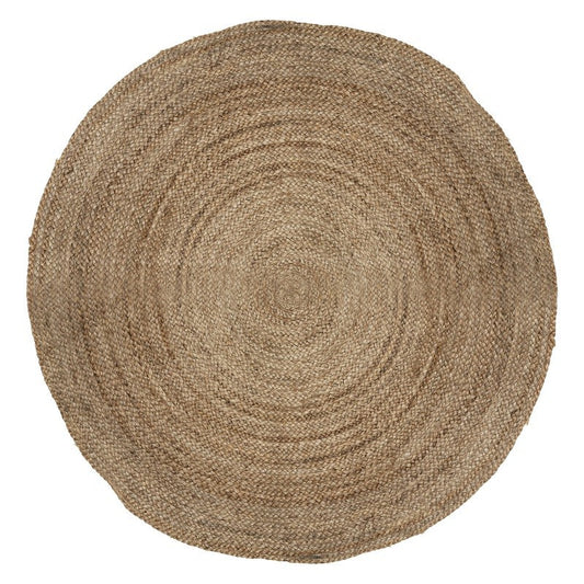  Tapis En Jute Rond D120 Naturel Atmosphera