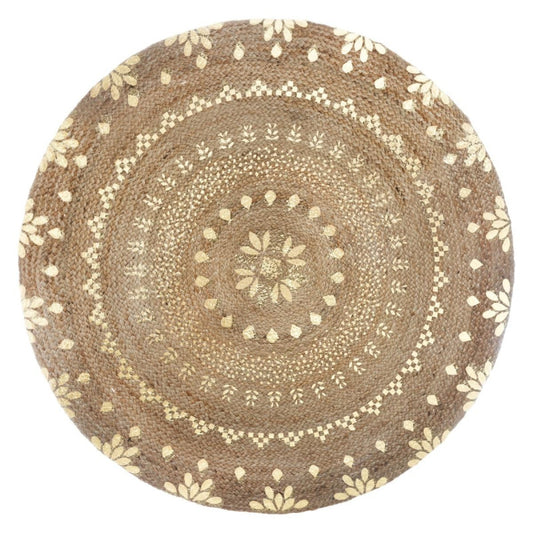  Tapis En Jute Rond Shine Atmosphera