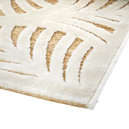  Tapis Rectangulaire Relief Feuille 160x230 Atmosphera